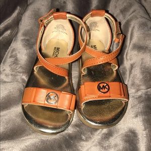 Micheal Kors Lil Sandra Toddler Sandals